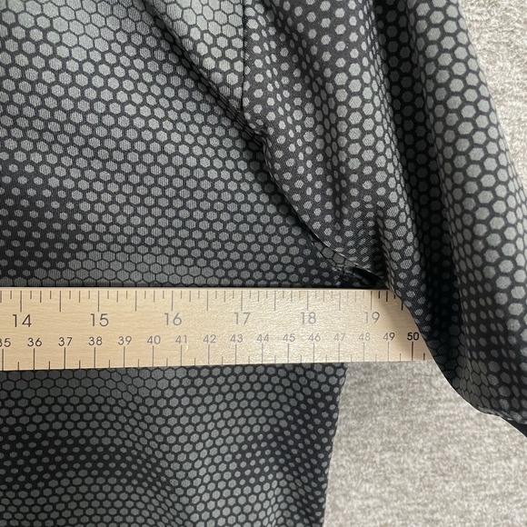 Polo Ralph Lauren Geometric Camo Shirt Mens Size Small Gray Stretch‎ Pony Golf - Picture 6 of 8